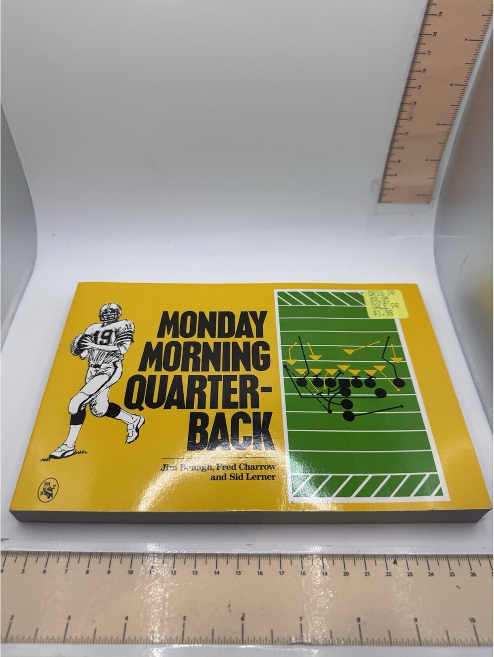 Monday Morning Quarterback 1983 FOOTBALL Strategy Formations Situations, Benagh